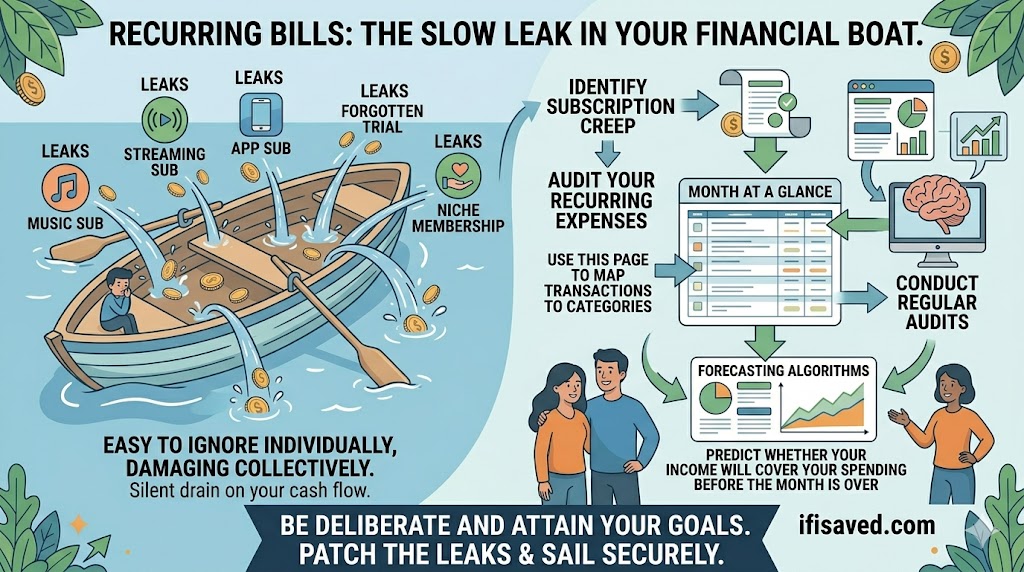 Recurring Bills: The Silent Budget Drain - and How to Fight Back